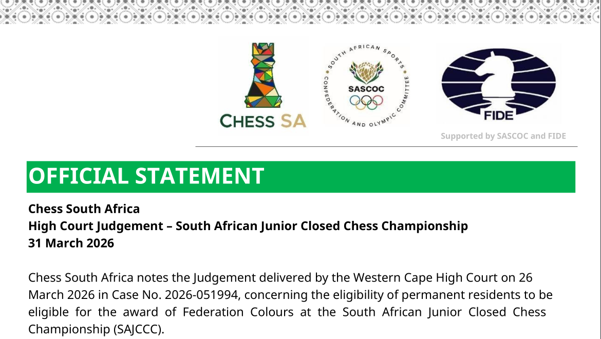 High Court Judgement – SAJCCC